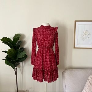 Red Dress with Hearts